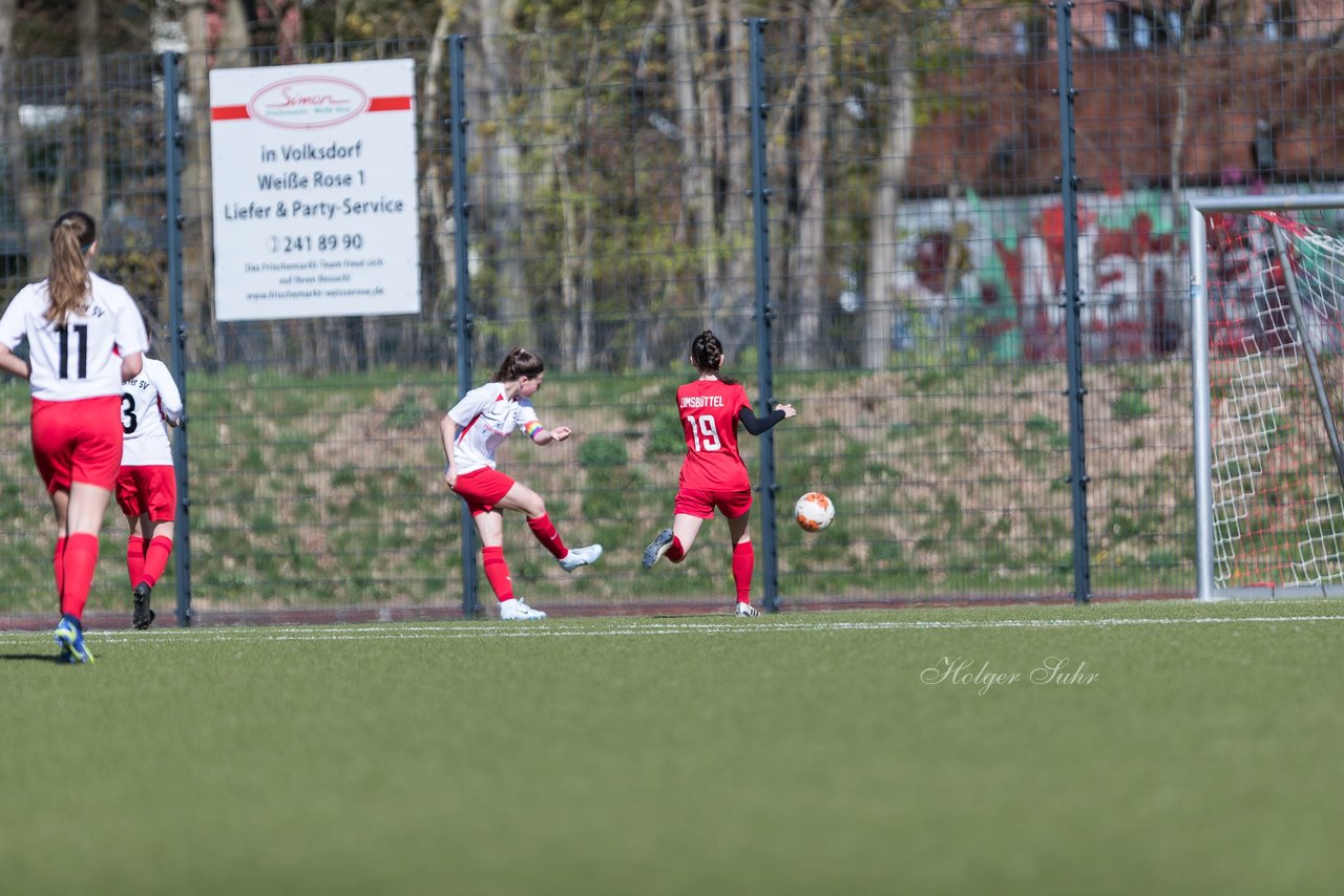 Bild 346 - wBJ Walddoerfer - Eimsbuettel : Ergebnis: 5:3